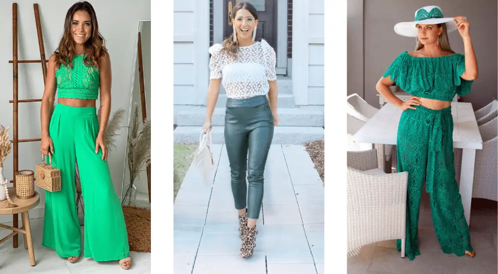green pants outfit ideas