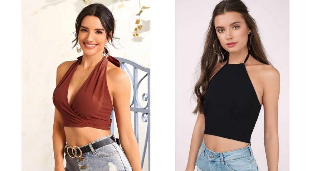 what bra to wear with a halter top