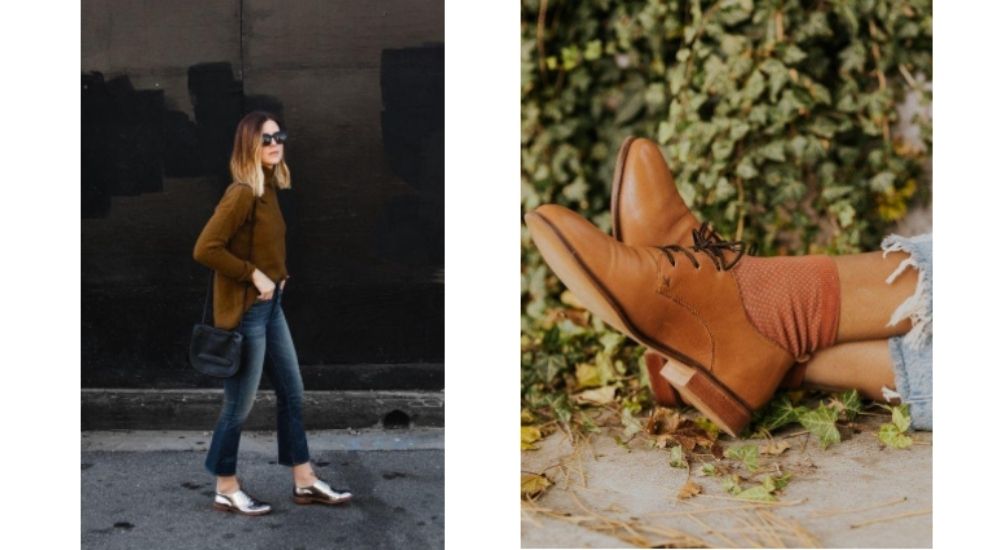shoes to wear with cropped flare jeans
