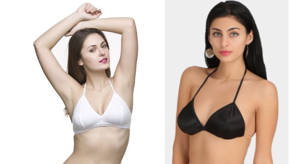 What bra to wear with a halter top