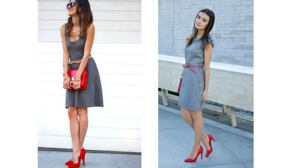 grey dress shoes outfit