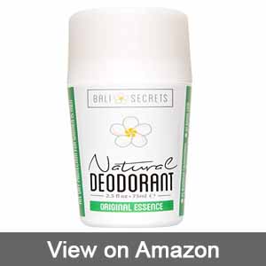 Bali Secrets Natural Deodorant – Organic & Vegan – For Women & Men