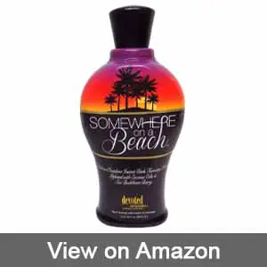 Somewhere on a Beach, Indoor Outdoor, Instant Dark Tanning Lotion
