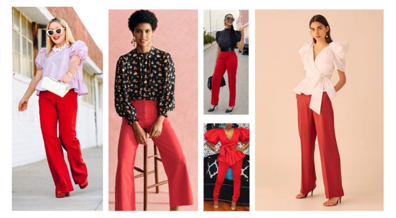 What to Wear With Red Pants Female| All Season Style