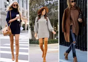 what to wear with brown boots in winter