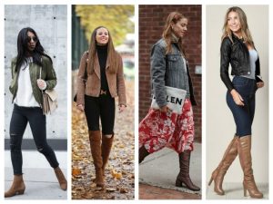 what to wear with brown boots in fall
