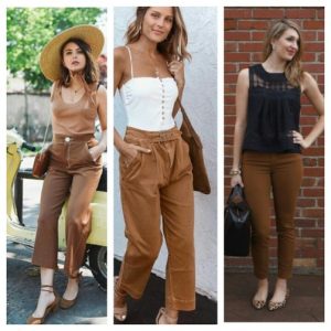 Matches what color pants shirt brown 15 Easy