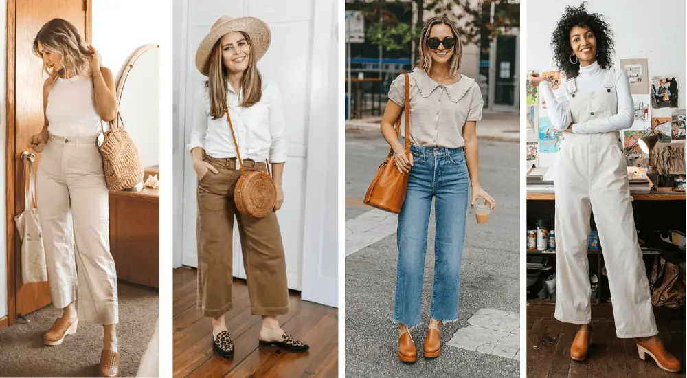 what shoes to wear with wide leg jeans 2023