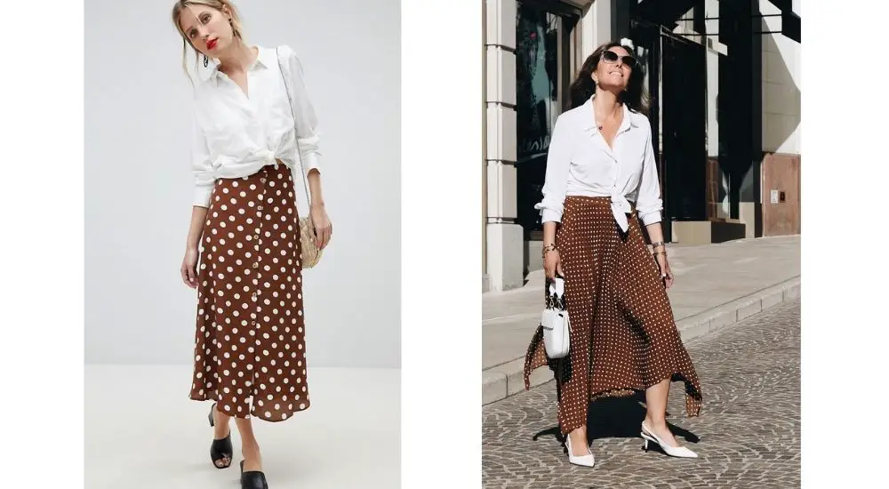 Brown Pencil Skirt Outfit Ideas