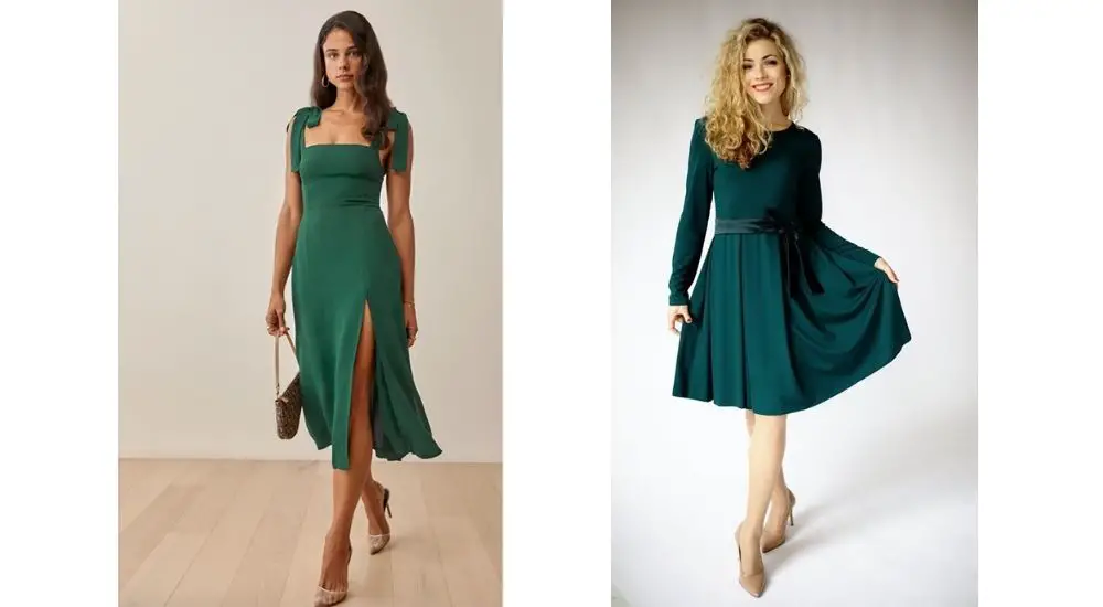  How To Accessorize A Green Dress 