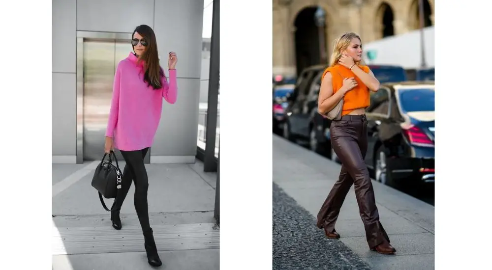 leather leggings for women