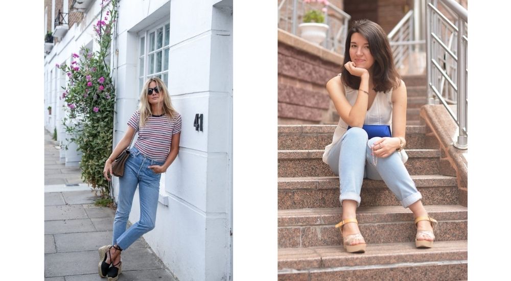 Best Shoe Styles to Wear With Mom Jeans 